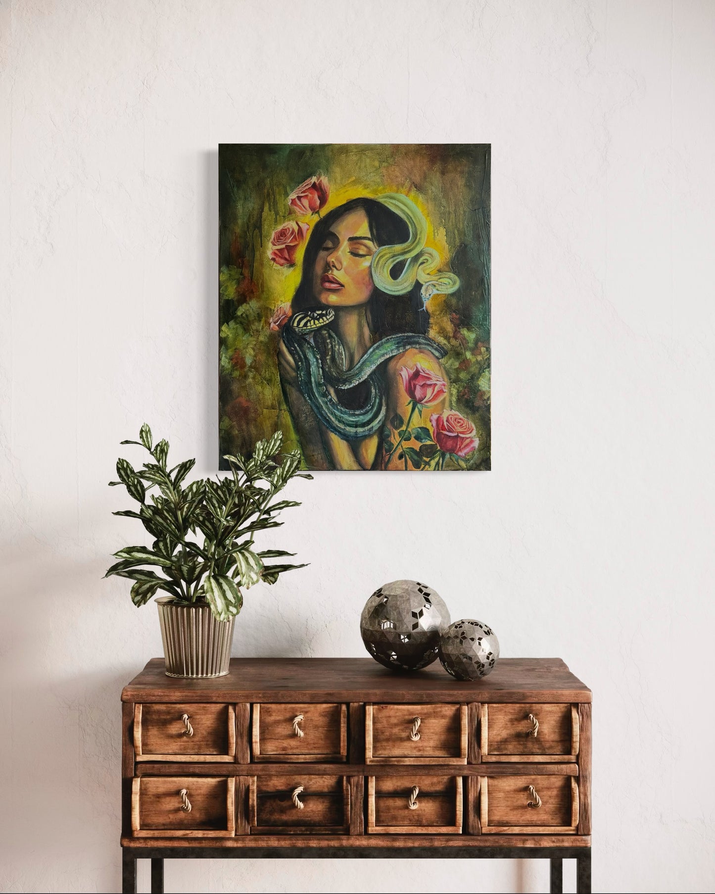 "After Eden" Original Oil Painting