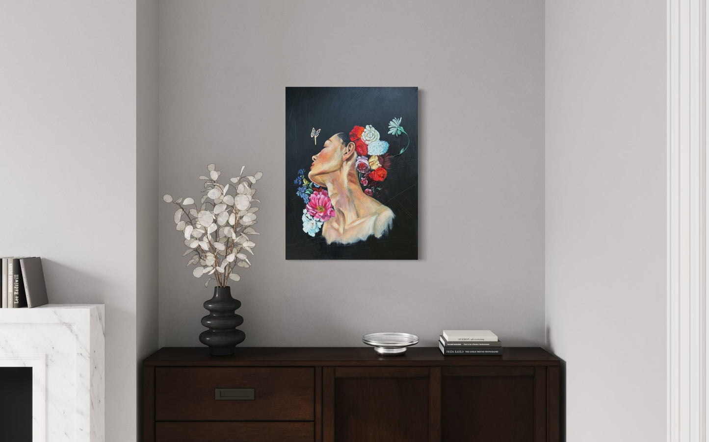 "Dahlia" Original Oil Painting