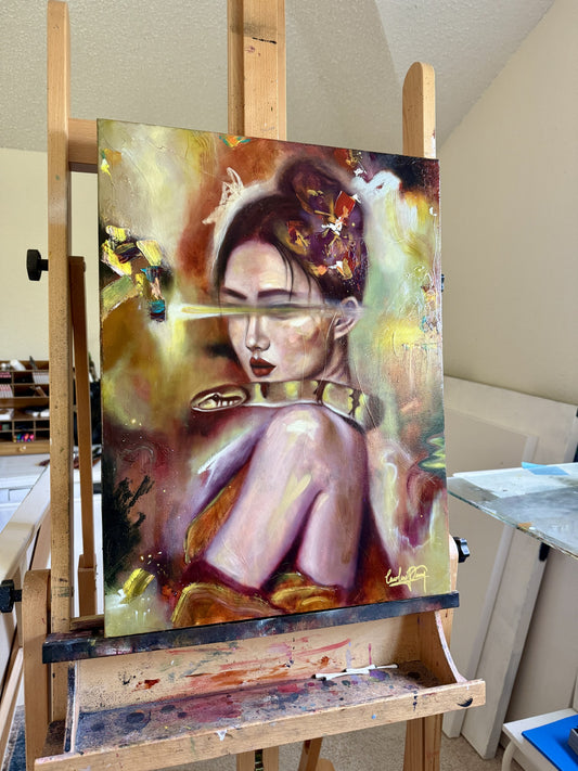 "As Within, So Without" Original Oil Painting