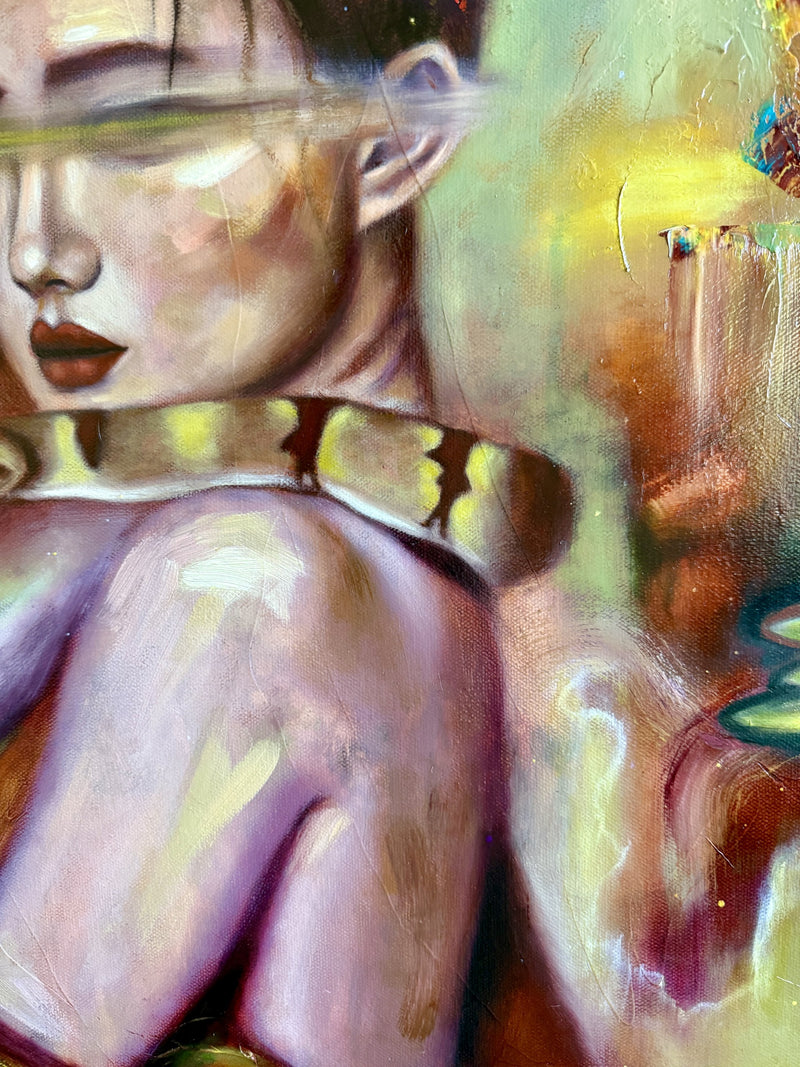 "As Within, So Without" Original Oil Painting