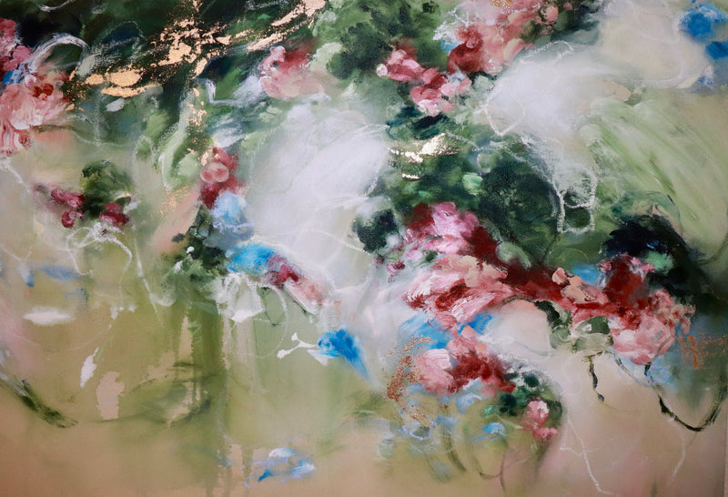 "Glimmer of Eden" - 36x36"