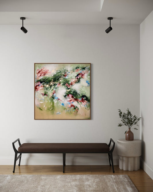 "Glimmer of Eden" - 36x36"