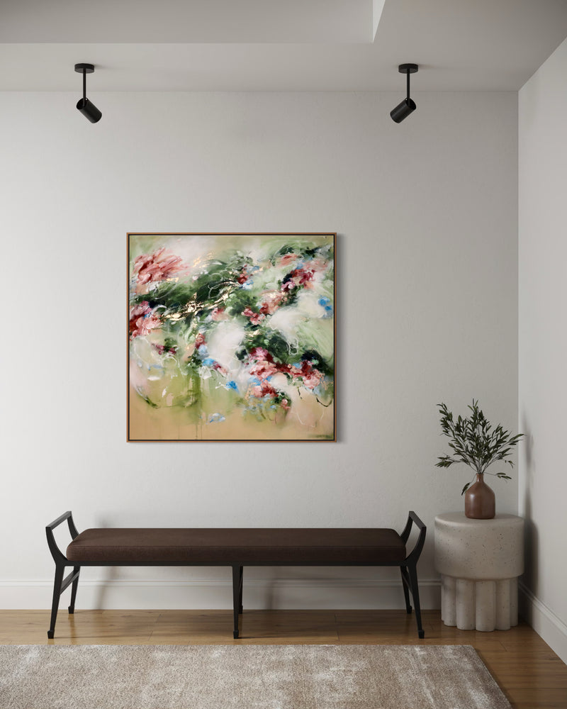"Glimmer of Eden" - 36x36"