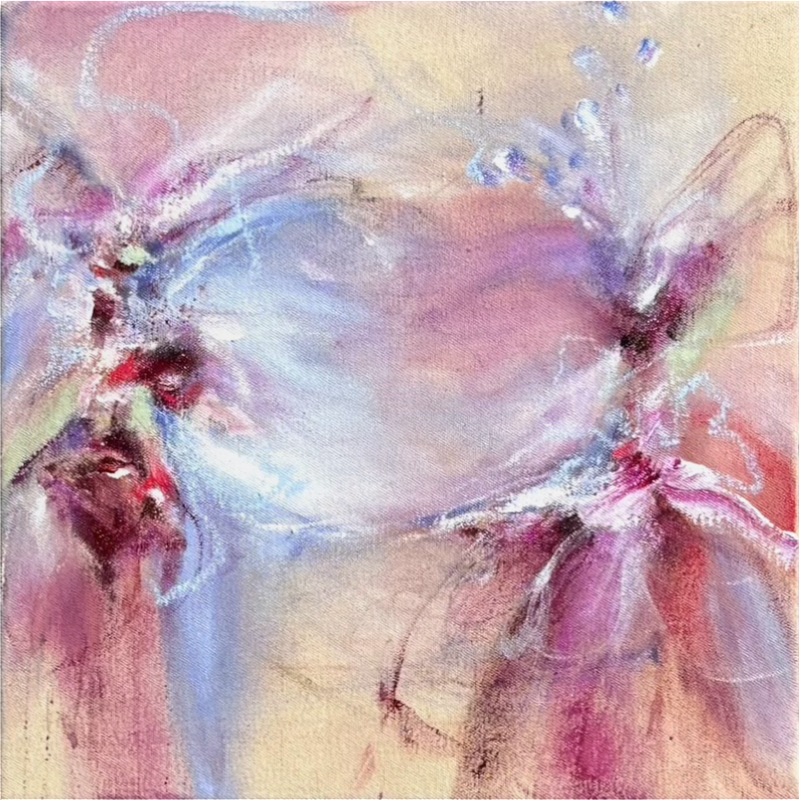 "Sparks Fly" - 12x12"