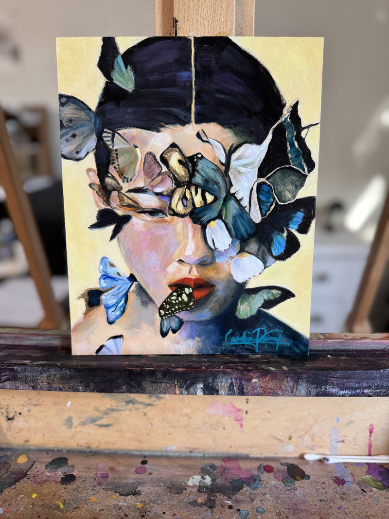 "Awakened Mind" Original Oil Painting