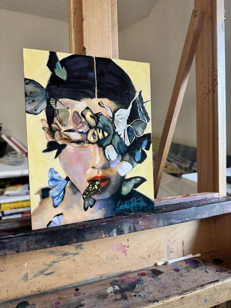 "Awakened Mind" Original Oil Painting