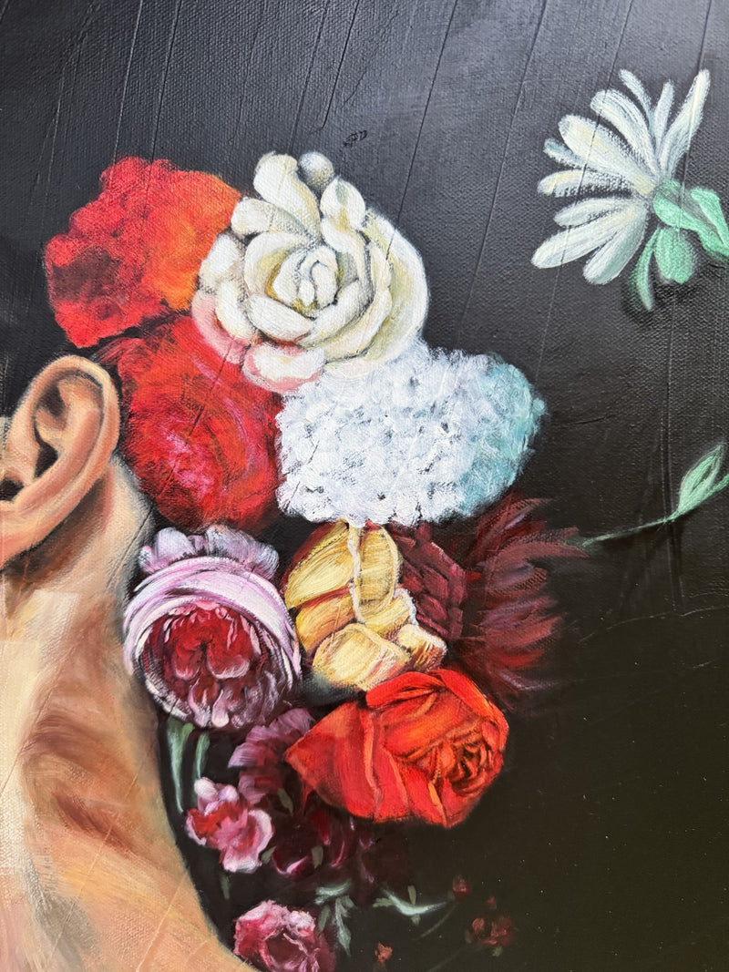 "Dahlia" Original Oil Painting