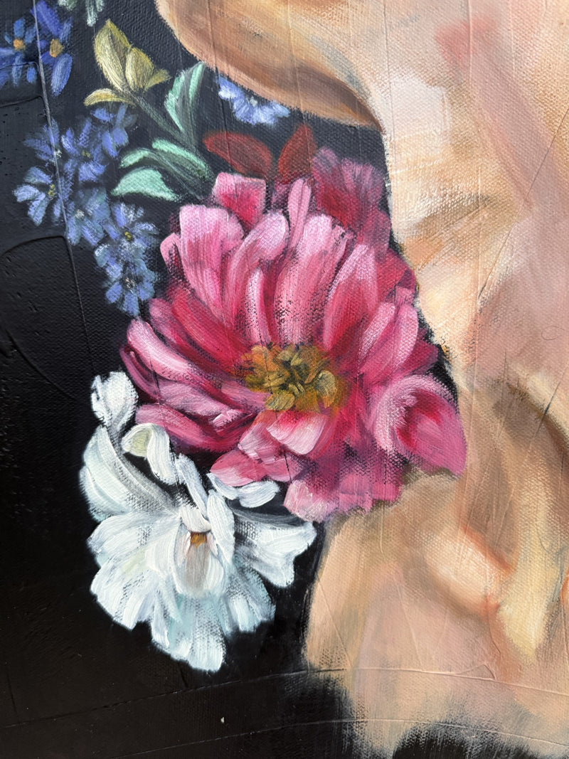 "Dahlia" Original Oil Painting